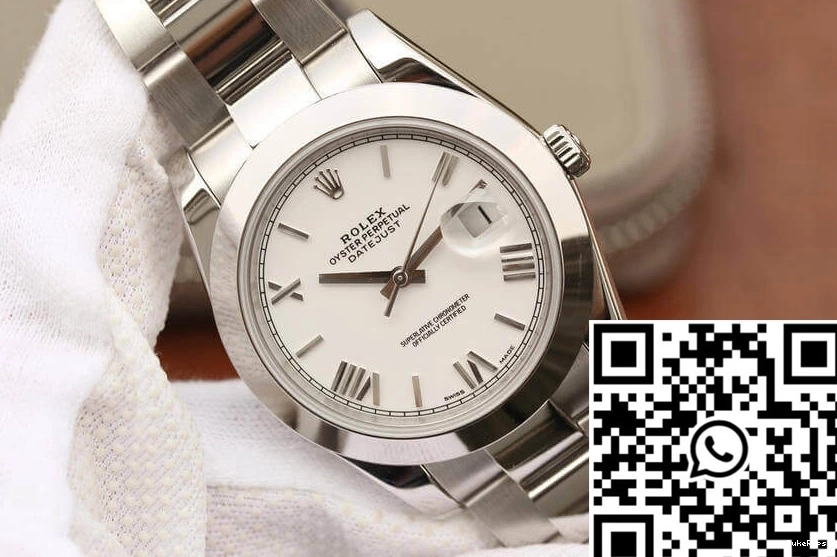EW Datejust Factory White Rolex 41MM Dial 1221